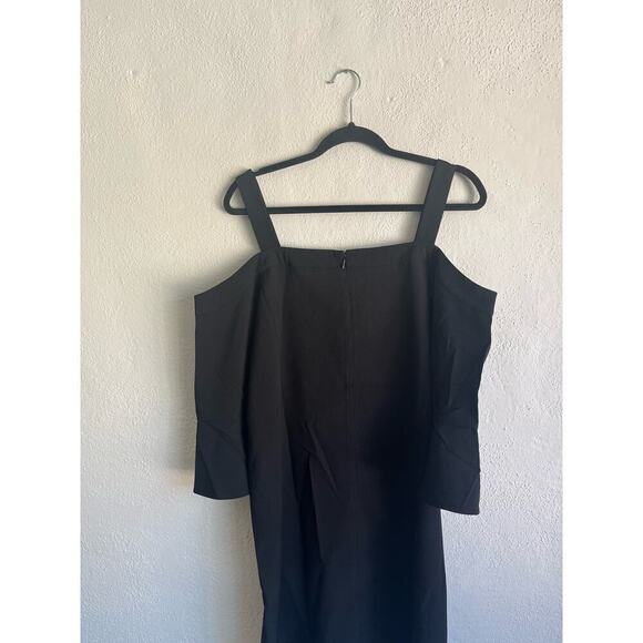 After Market Woman Black Daniel Off The Shoulder Dress, Size Large - Picture 6 of 7